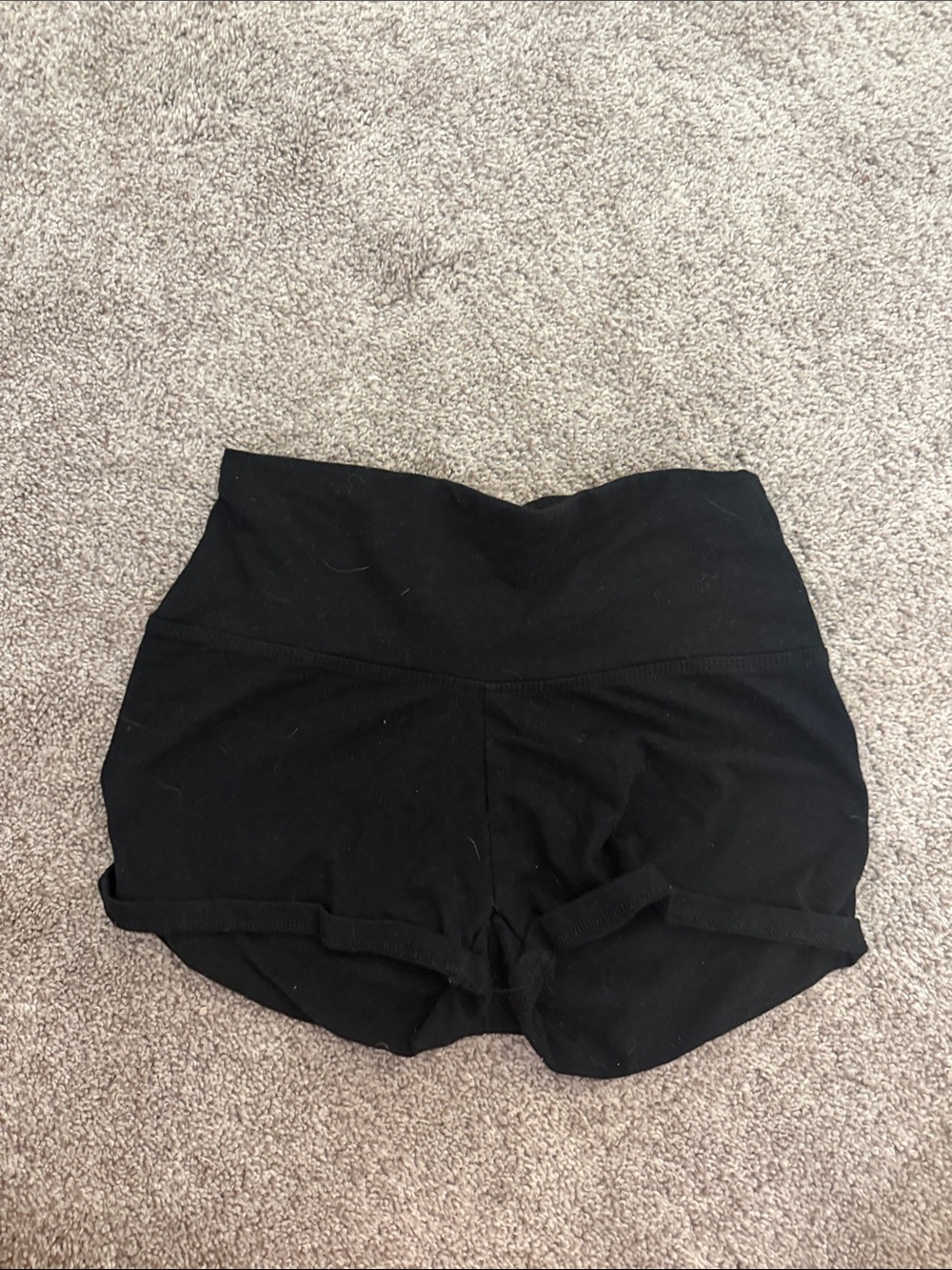 wild fable Black High-Waist Bike Shorts